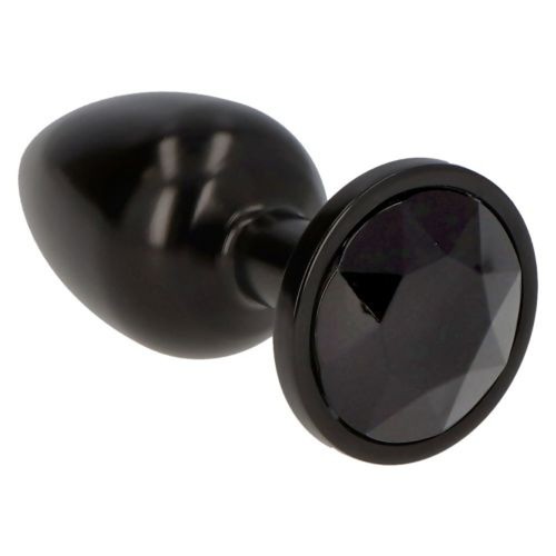 Plug anale blu con gioiello - anale,