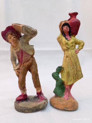 Coppia personaggi gesso - coppia,