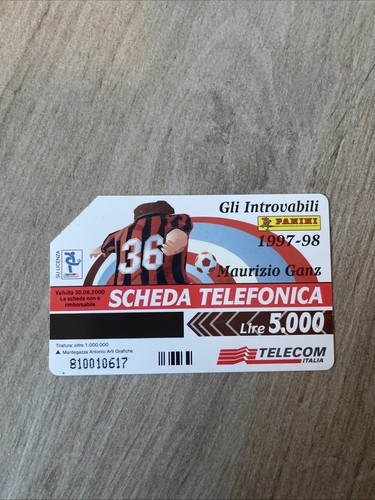 Scheda telefonica rara - scheda,