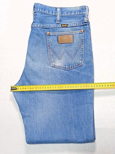 Jeans uomo wrangler turchese - jeans,