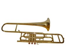 VENDITA INVERNALE!!! NUOVA FINITURA OTTONE BB VALVOLA PIATTA TRUMBONE FREE CA...