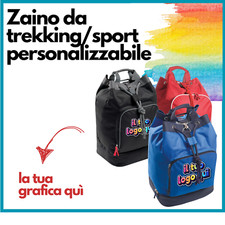BORSA BORSONE ZAINO SACCA PER PALESTRA VIAGGIO BIKER MARE SPORT PERSONALIZZABILE