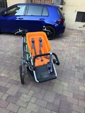 Taga bike doppio sedile+parapioggia+cesta frontale, ottimo stato