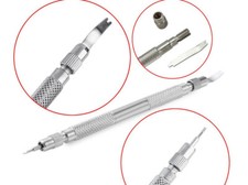 Attrezzo per Orologi Rimozione Perni Cinturino a Molla Ago Pin Portatile 4 Pin