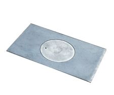 PIASTRA IN GHISA PER FORNO 1 FORO NOTE CUCINA GHISA GHISA GRIGIA 40,5x27(24) ...