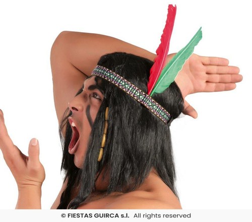 Fascia per testa piume - fascia,