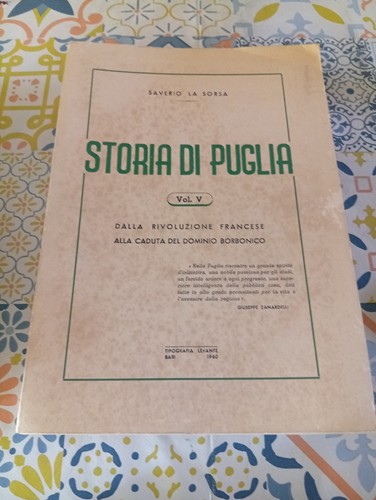 Libro storia puglia di s - di,