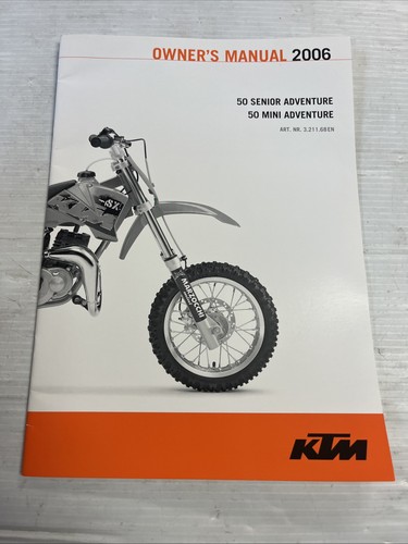 2006 ktm senior - 2006, adventure