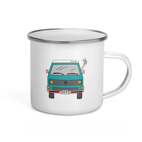 Tazza smaltata dream - tazza, van