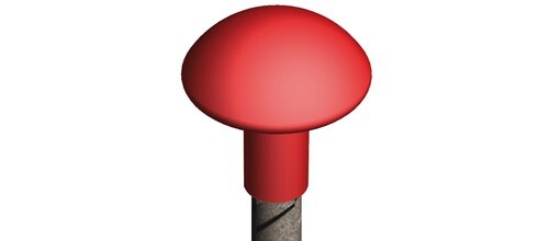Fungo copritondino - fungo, di