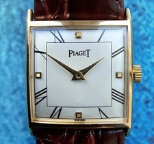 Orologio uomo vintage in oro massiccio 18 kt Piaget carica manuale 18 ct