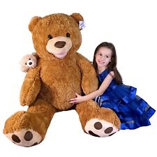Gigante Orso 140cm Marrone Con