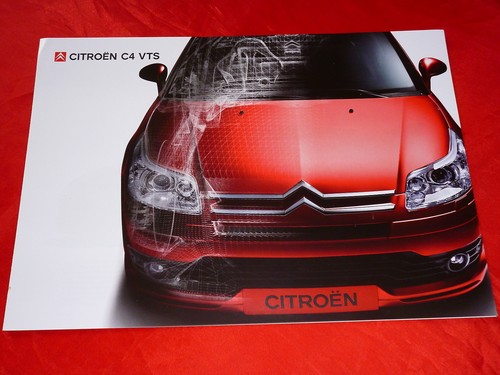 Citroen vts depliant - citroen, c4