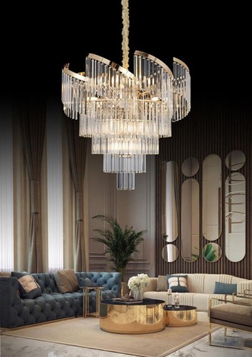 Lampadario cristallo stile - cristallo,