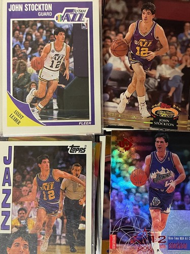 Carte basket john stockton - basket,