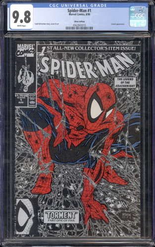 Spiderman cgc 8 silver - 1,