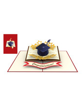 Origamo biglietto di auguri handmade laurea