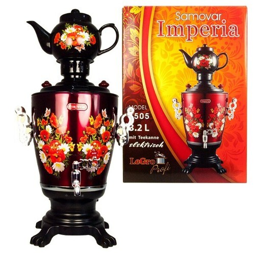 Samovar imperia con teiera - imperia, 3,2