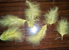 50 pezzi Piume MARABU NUOVE