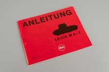 LEICA M4-2 INSTRUCTION MANUAL