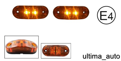 12v led smd - ambra, lato