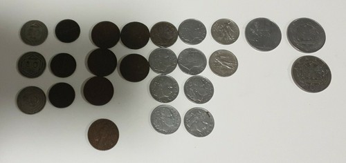 Monete 1914 1919 1926 1939 - monete,