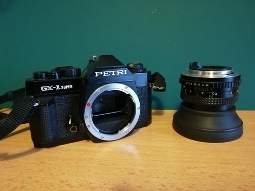 Macchina fotografica petri - fotografica,