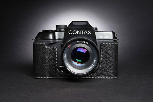 Custodia mezza fotocamera vera