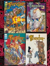 Trencher #1-4 Complete Set - Keith Giffen - Image Comics USA 1993 NM