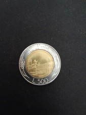 MONETE 500 lire BIMETALLICHE