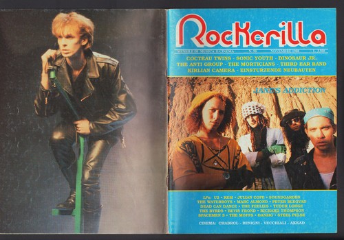 Rockerilla 1988 sonic youth - sonic,