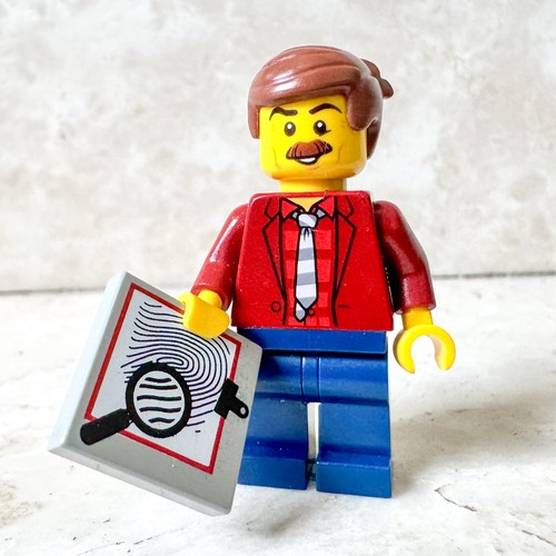 Lego town city investigatore - town,
