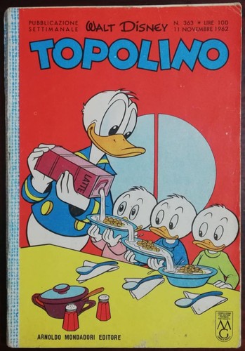 Topolino libretto 363 ottimo - 363,