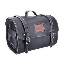 Valigia in vera pelle nera