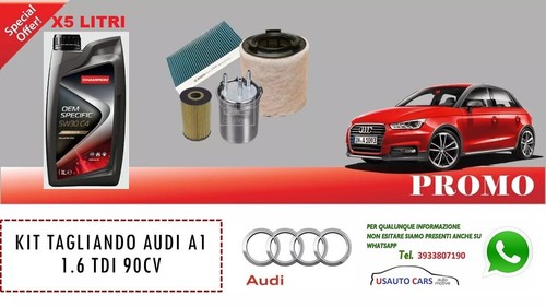 Kit tagliando audi 6 90 - kit,