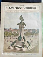 1899 DOMENICA DEL CORRIERE TORINO BERSAGLIERI CICLISTI