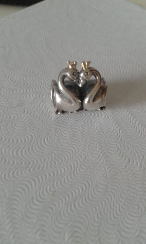 Pandora charm cigni - pandora,