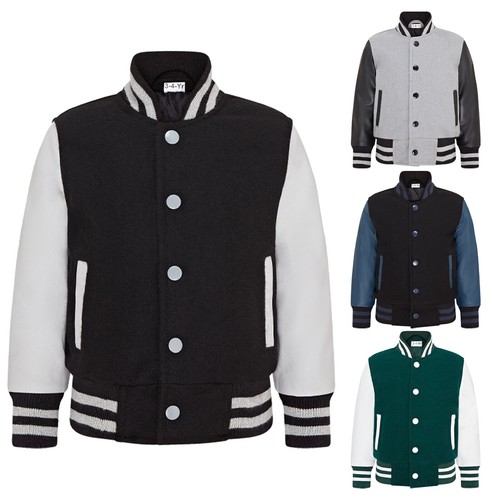Bomber bambino lana varsity - bambino,