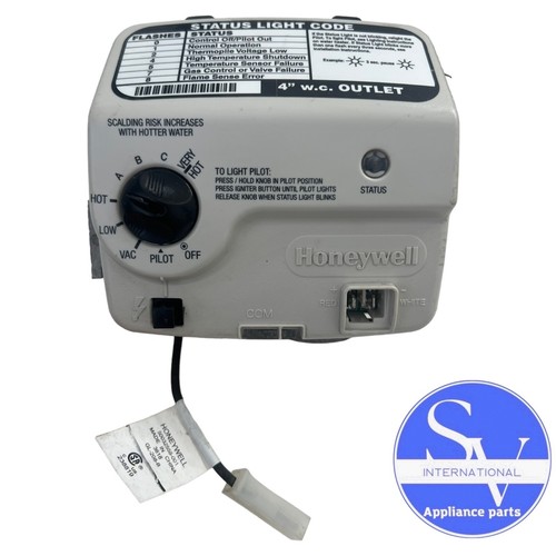 Honeywell water heater gas - water,