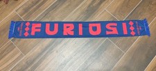 Sciarpa Scarf Bufanda ULTRAS ULTRÀ FURIOSI CAGLIARI Raso No Sconvolts Adesivo 