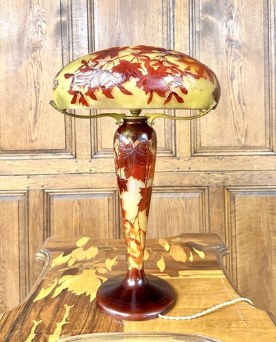 émile gallé lampe - -,
