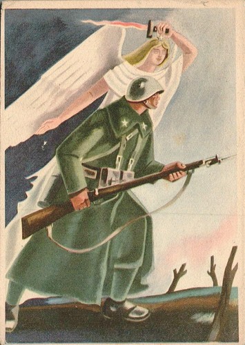 Ec407 cartolina militare - cartolina, in