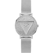 Orologio Donna GUESS ICONIC GW0477L1 Acciaio Inossidabile Mesh Swarovski