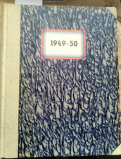 IL CALCIO ILLUSTRATO dal 29-35 del 1/9/1949 al 29 del 20/7/1950 RILEGATO PROPRIO