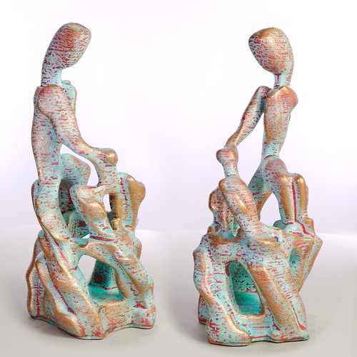 Scultura edipo pezzo unico - scultura,