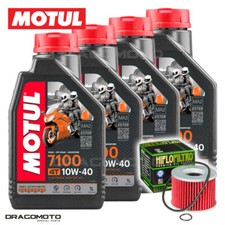 Honda CB 750 FCK 1979-1981 Tagliando Olio Motul 7100 4T 10W-40 4 litri filtro
