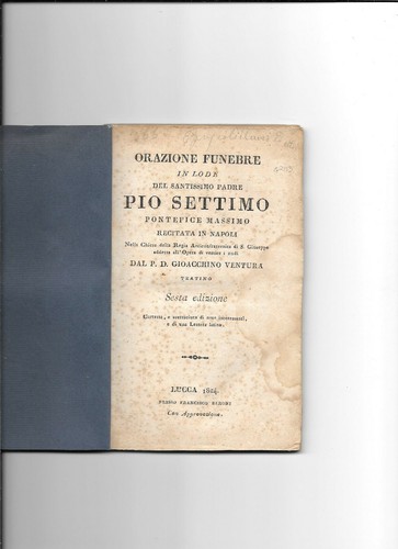 Ventura gioacchino orazione - gioacchino,