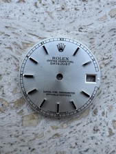 2 Original Silver Dials For