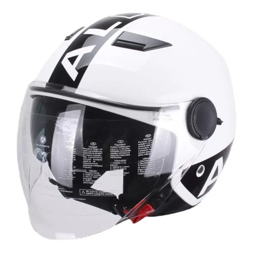 Casco bianco con doppia - bianco,
