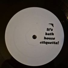 Bath House Etiquette Vol. 7 Gay Marvine 12" Single White Label Rare Disco NM